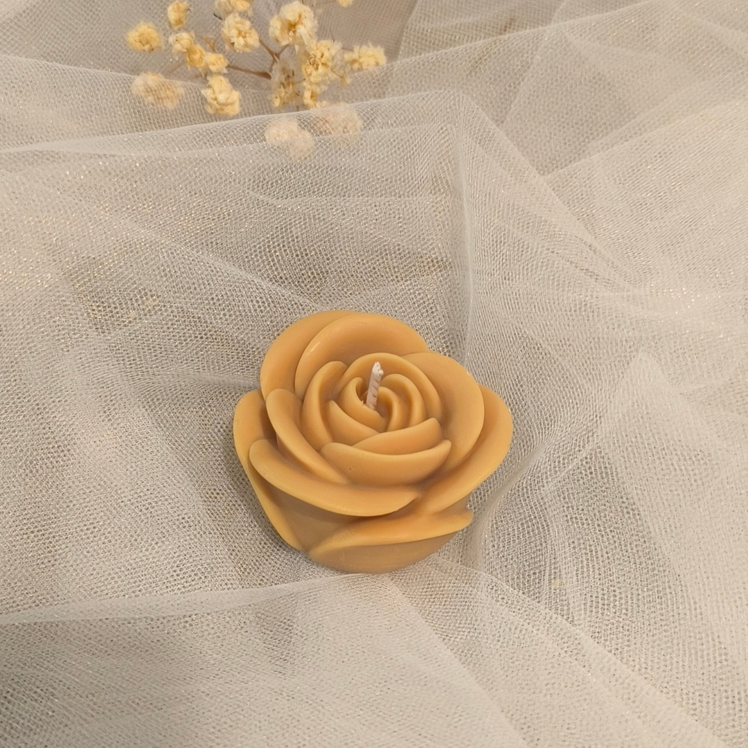 Bougie Rose personnalisée