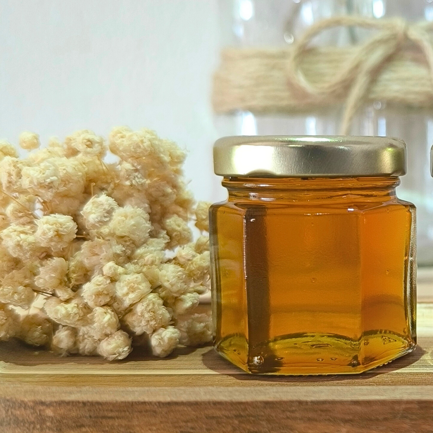 Pot de miel hexagonal 50gr