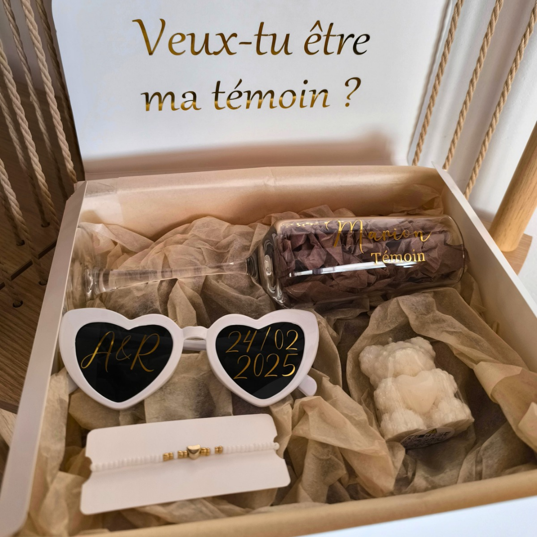 Box demande de témoin femme