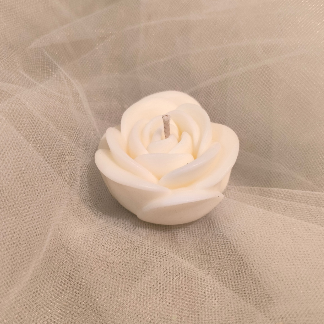 Bougie Rose personnalisée